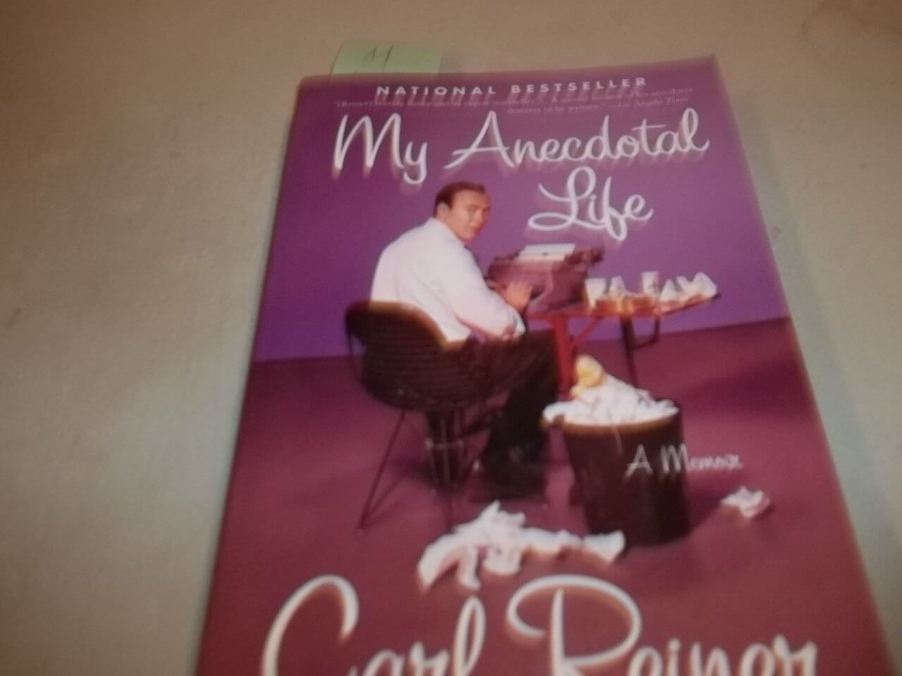My Anecdotal Life: A Memoir used book depot
