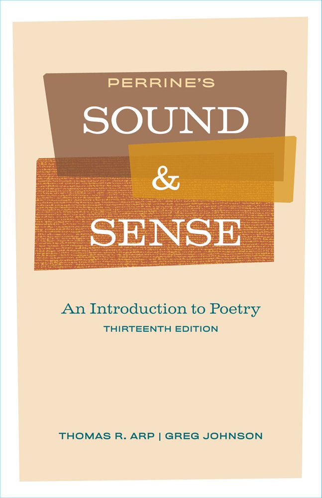 Perrine's Sound and Sense: An Introduction to Poetry used book depot