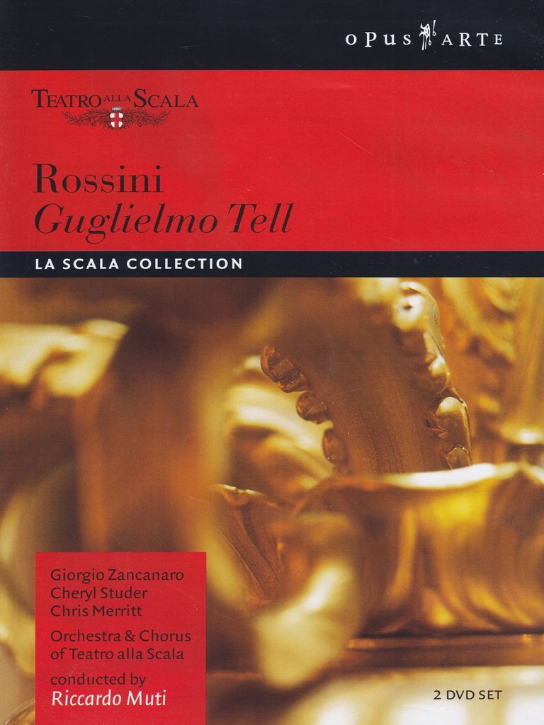 Rossini - Guglielmo Tell / Zancanaro, Merritt, Studer, Surjan, d'Intino, Muti, La Scala Opera used book depot