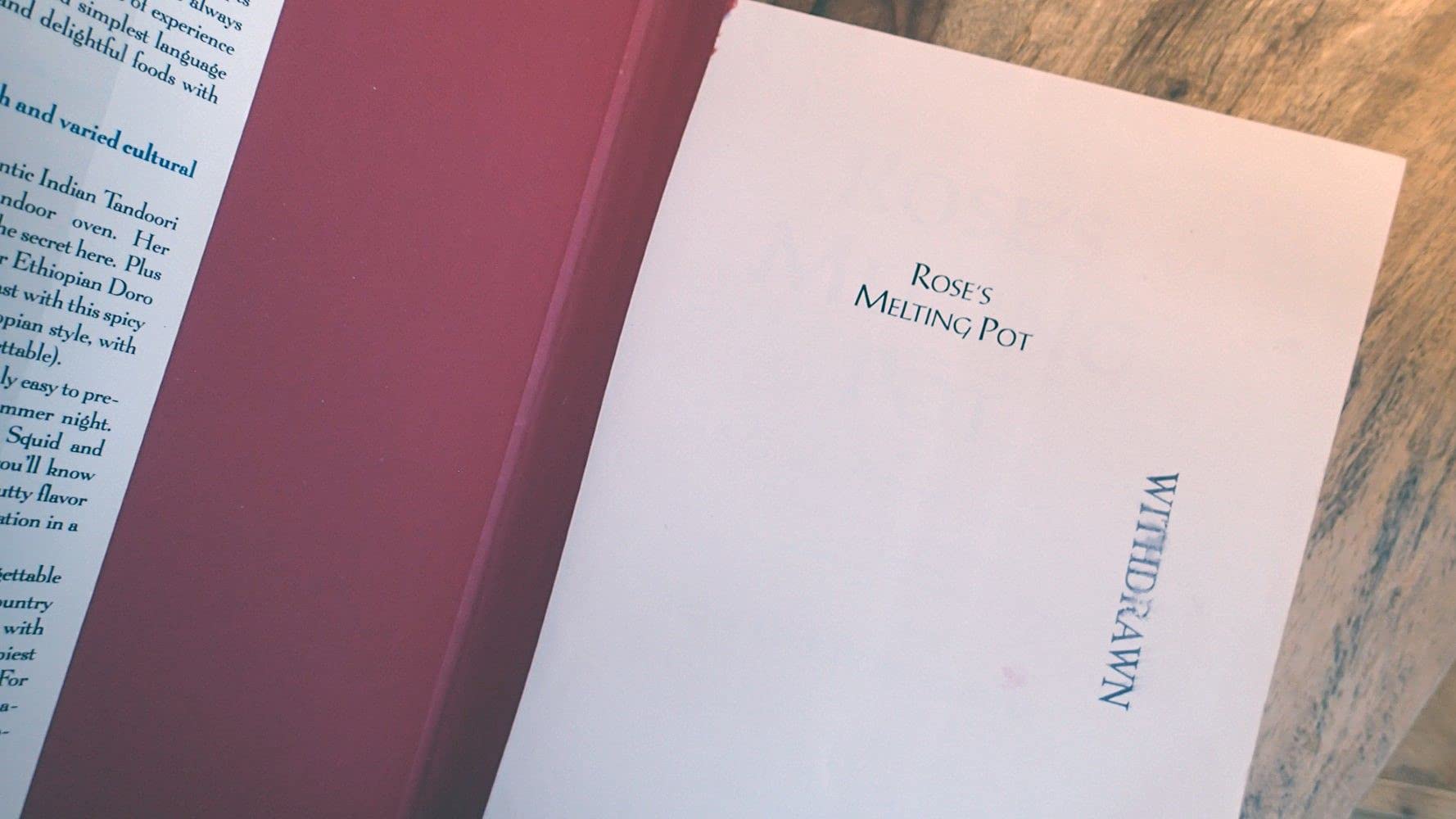 Rose's Melting Pot: A Cooking Tour of America's Ethnic Celebrations used book depot