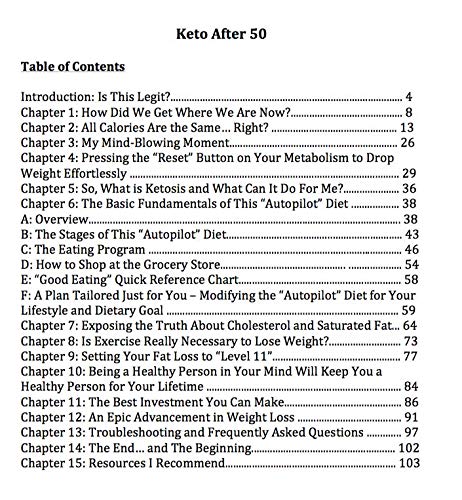Keto After 50 - Large Print Paperback Book - Ketogenic Diet for Women & Men Over Age 50 used book depot