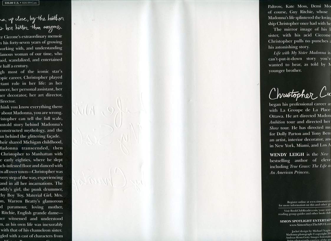 Life with My Sister Madonna used book depot