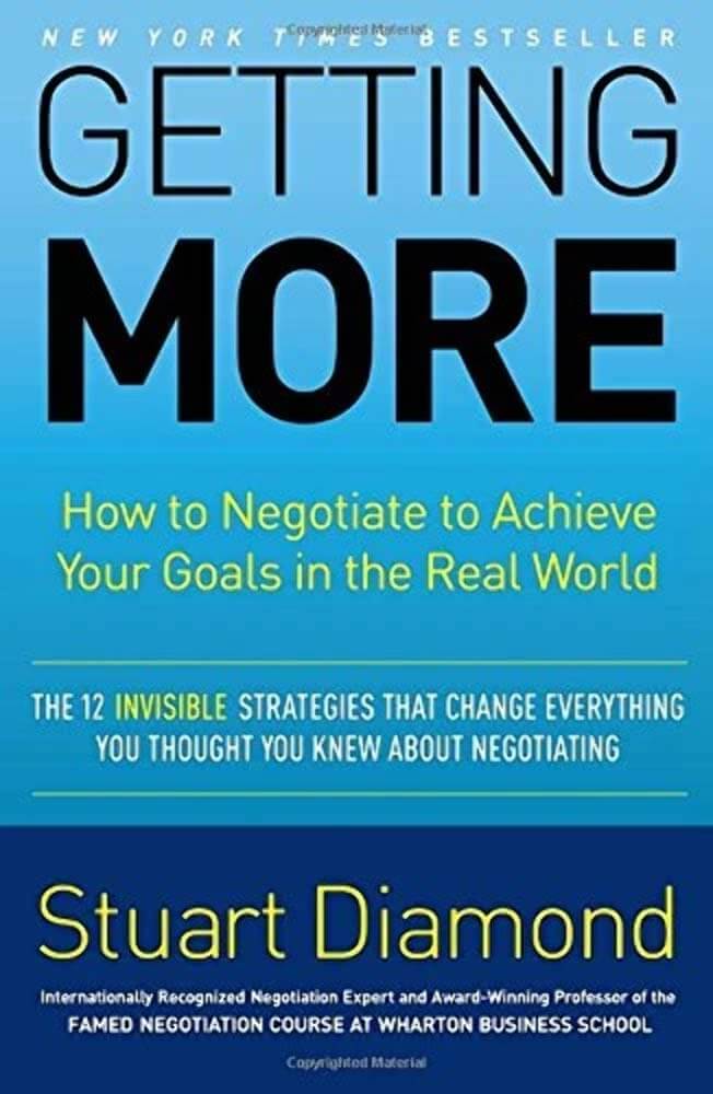 Getting More: How to Negotiate to Achieve Your Goals in the Real World used book depot