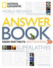National Geographic Answer Book: 10,001 Fast Facts About Our World used book depot