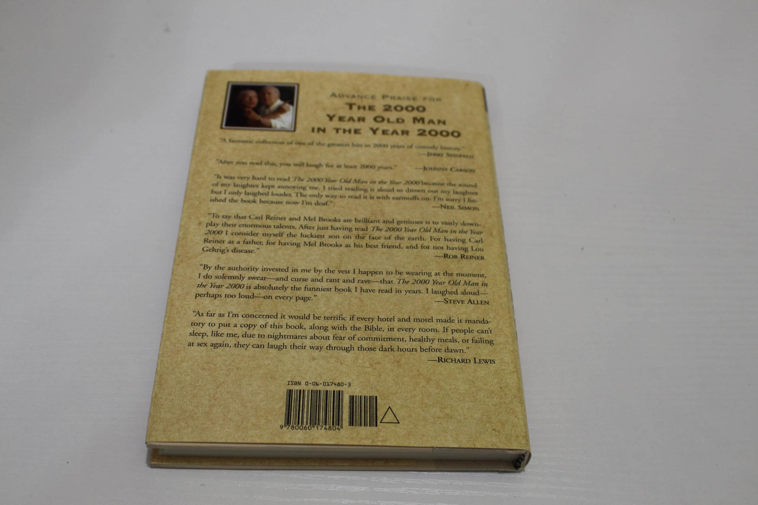 The 2000 Year Old Man in the Year 2000: The Book used book depot