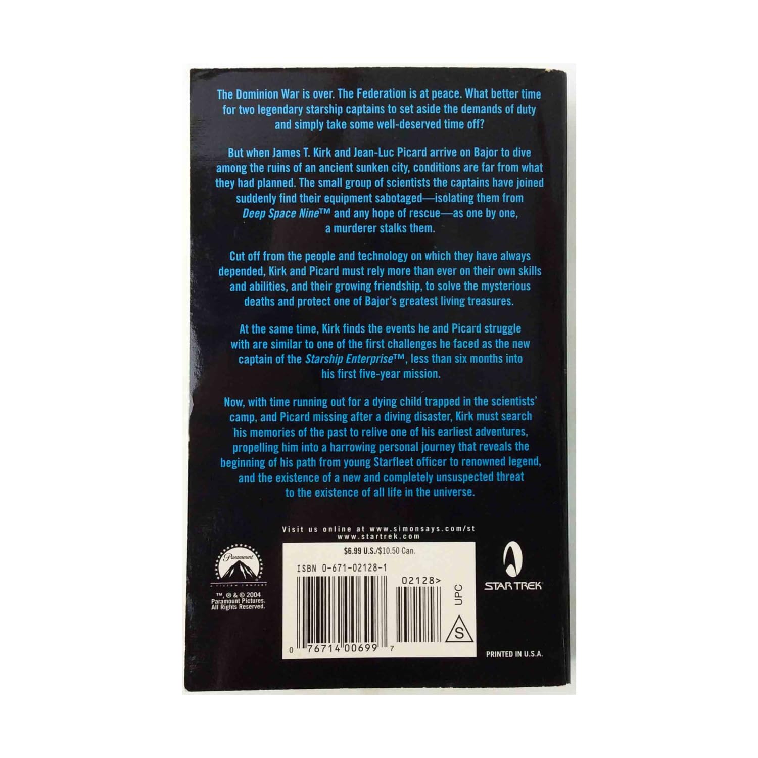 Captain's Peril (Star Trek) used book depot