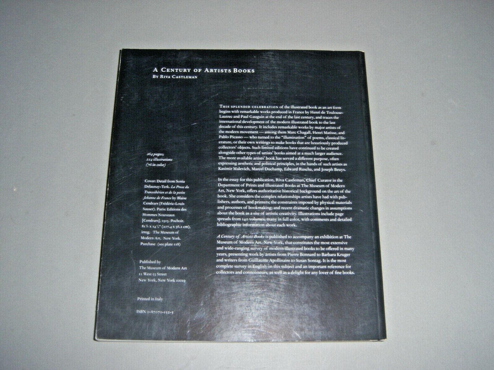 A Century of Artists Books used book depot