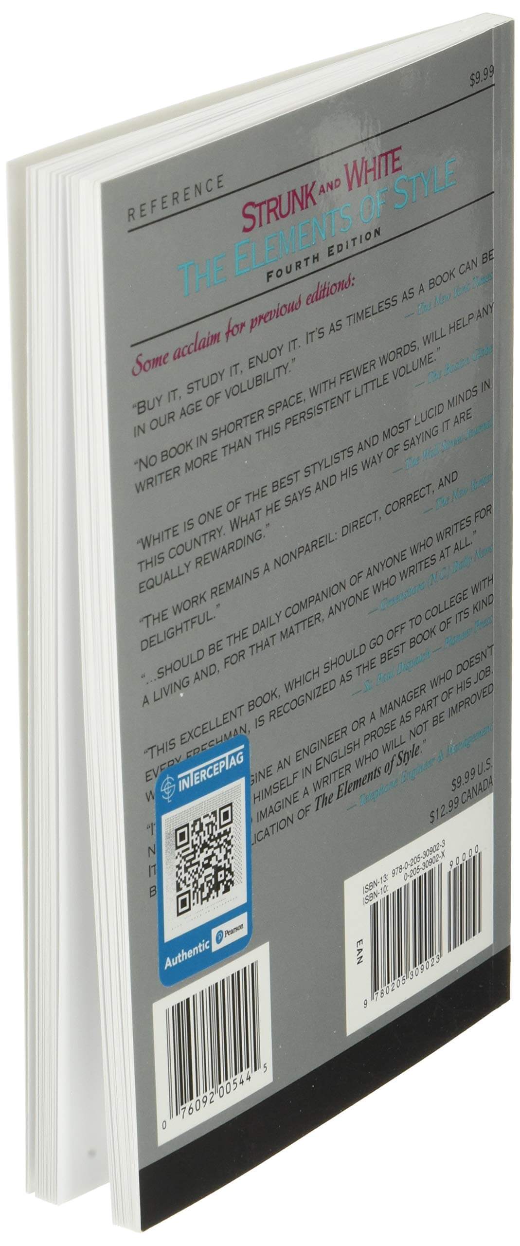 The Elements of Style (4th Edition) used book depot