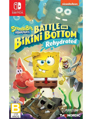 Spongebob Squarepants: Battle for Bikini Bottom - Rehydrated - Nintendo Switch used book depot