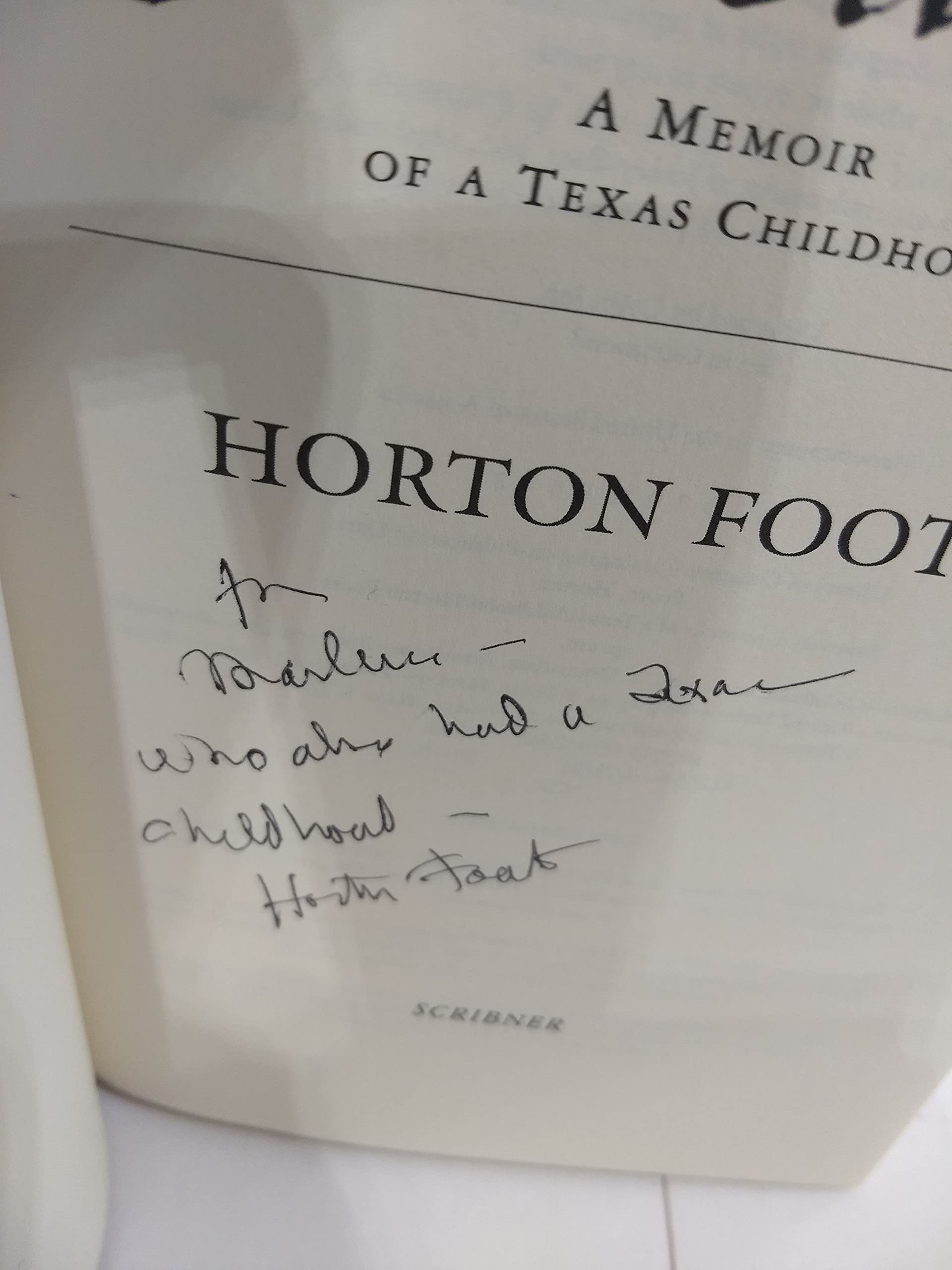 Farewell: A Memoir of a Texas Childhood used book depot