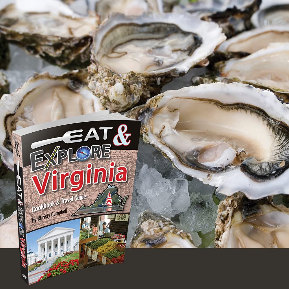 Eat & Explore Virginia Cookbook & Travel Guide used book depot