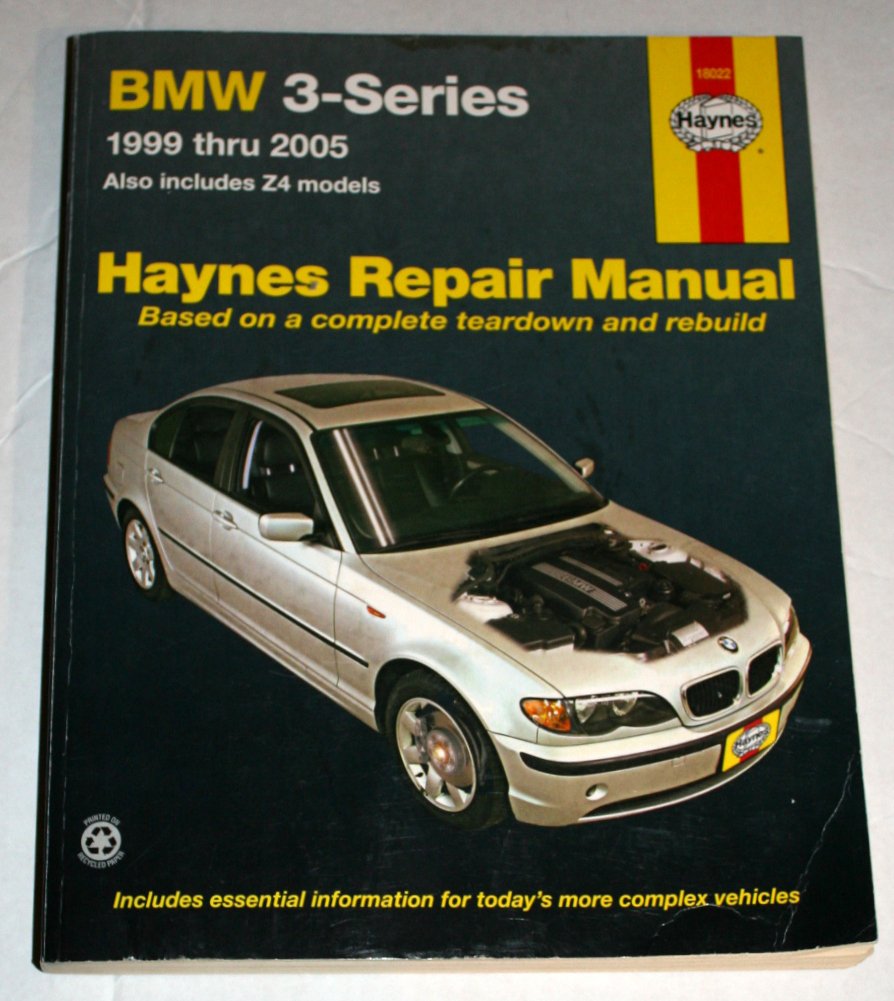 BMW 3-Series & Z4 Models, 1999 Thru 2005 (Haynes Repair Manuals) used book depot