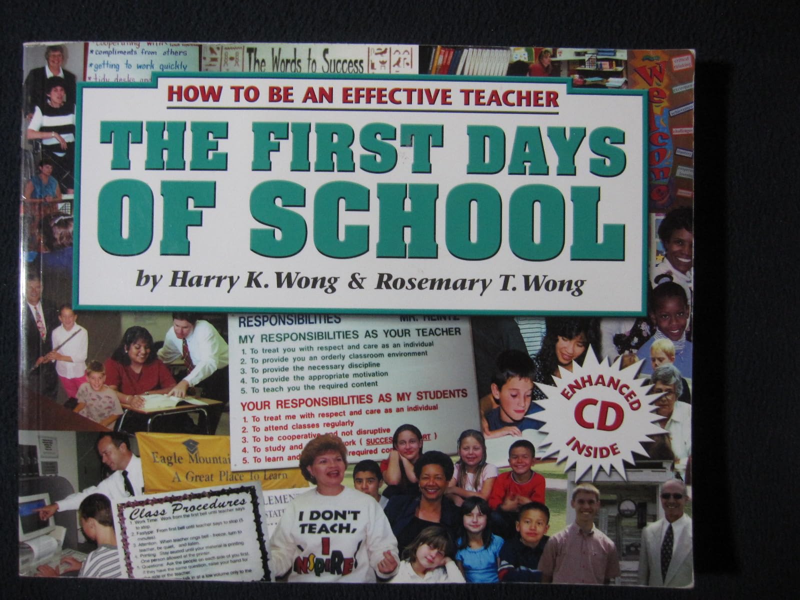 The First Days Of School: How To Be An Effective Teacher (Book and CD) 3rd Edition used book depot