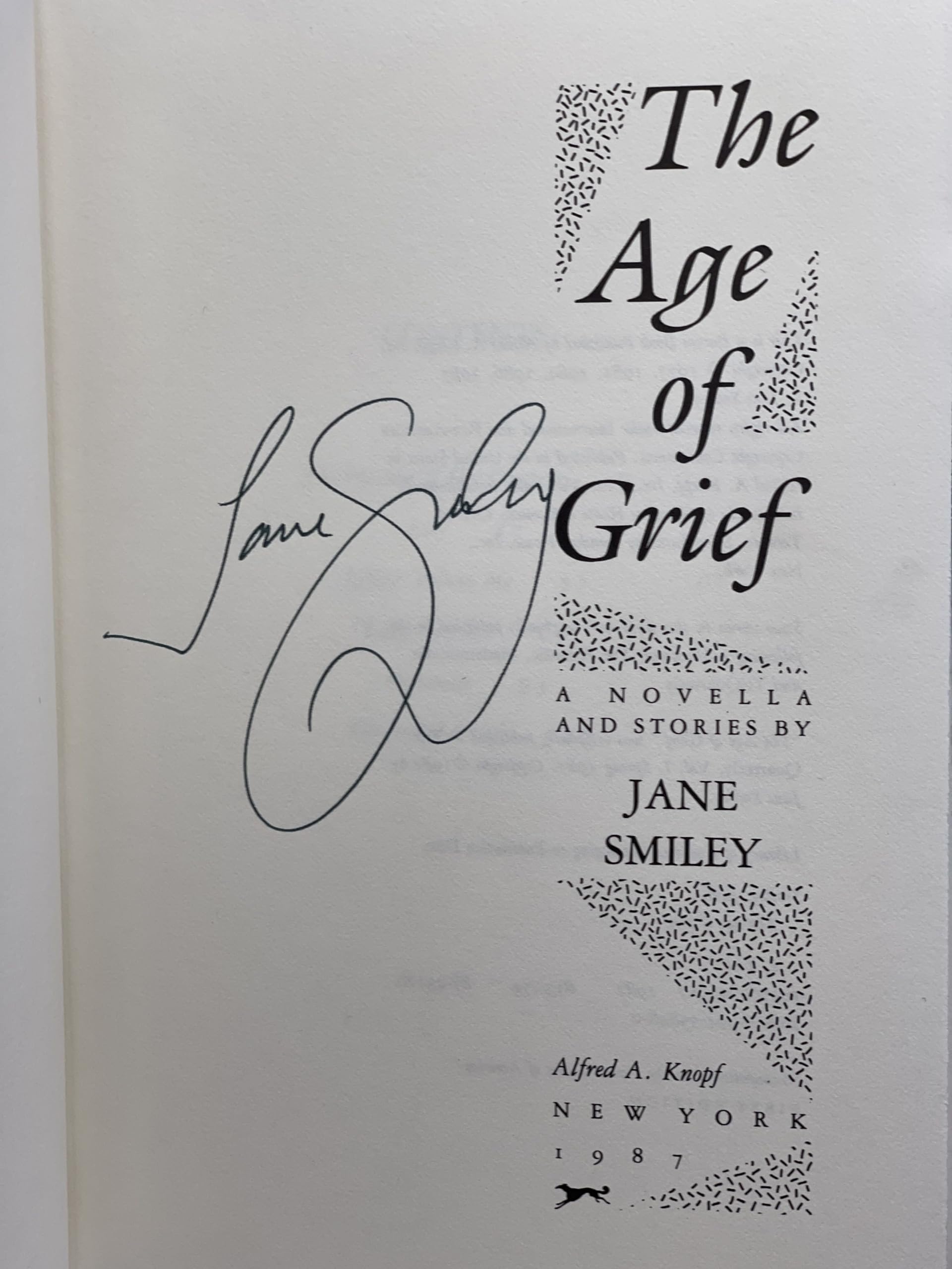 The Age of Grief used book depot