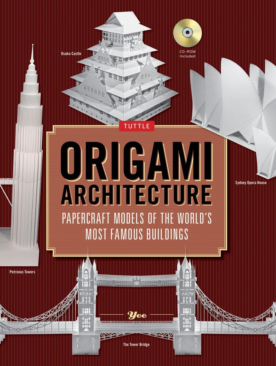 Origami Architecture: Papercraft Models of the World's Most Famous Buildings: Origami Book with 16 Projects & Instructional DVD used book depot