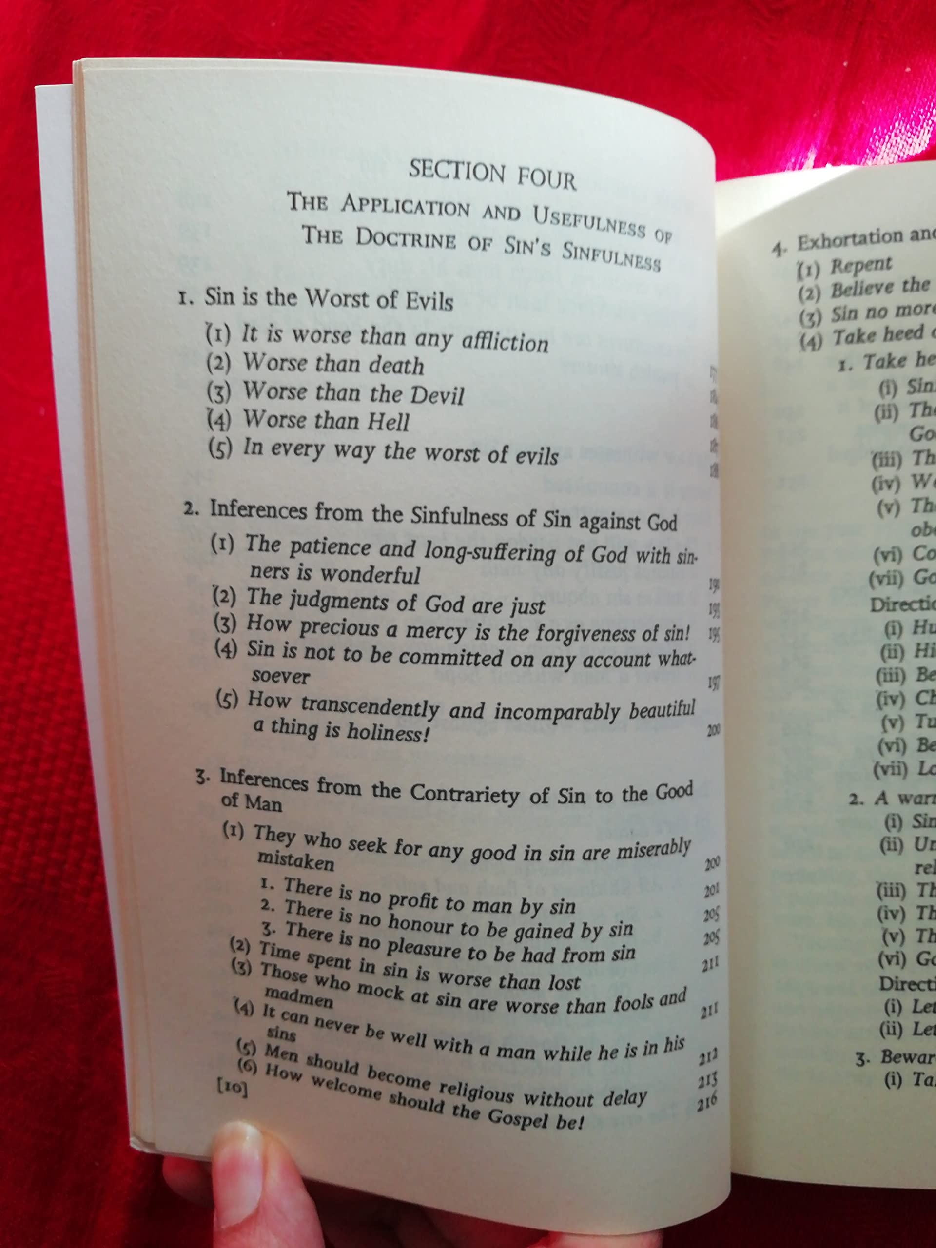 The Sinfulness of Sin used book depot