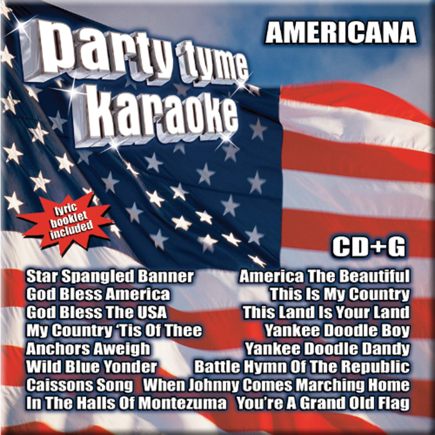 Party Tyme Karaoke - Americana (16-song CD+G) used book depot