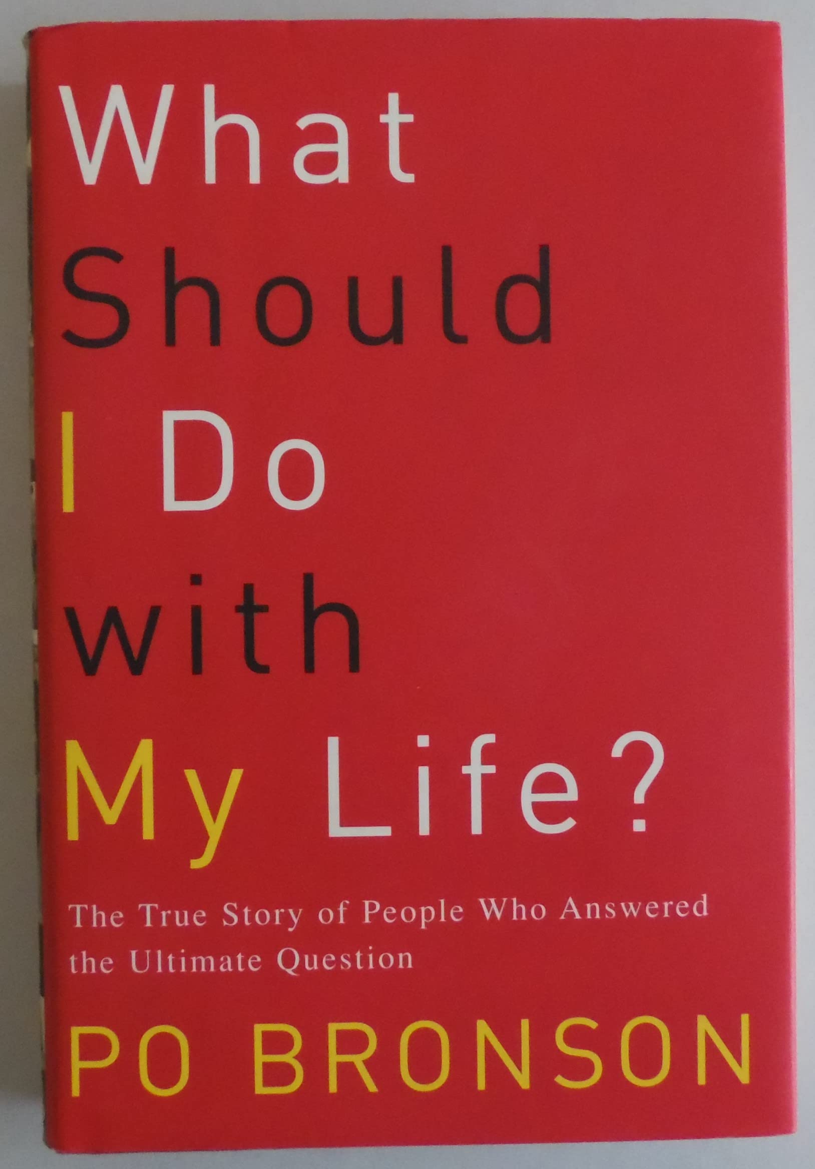 What Should I Do With My Life: The True Story of People Who Answered the Ultimate Question used book depot