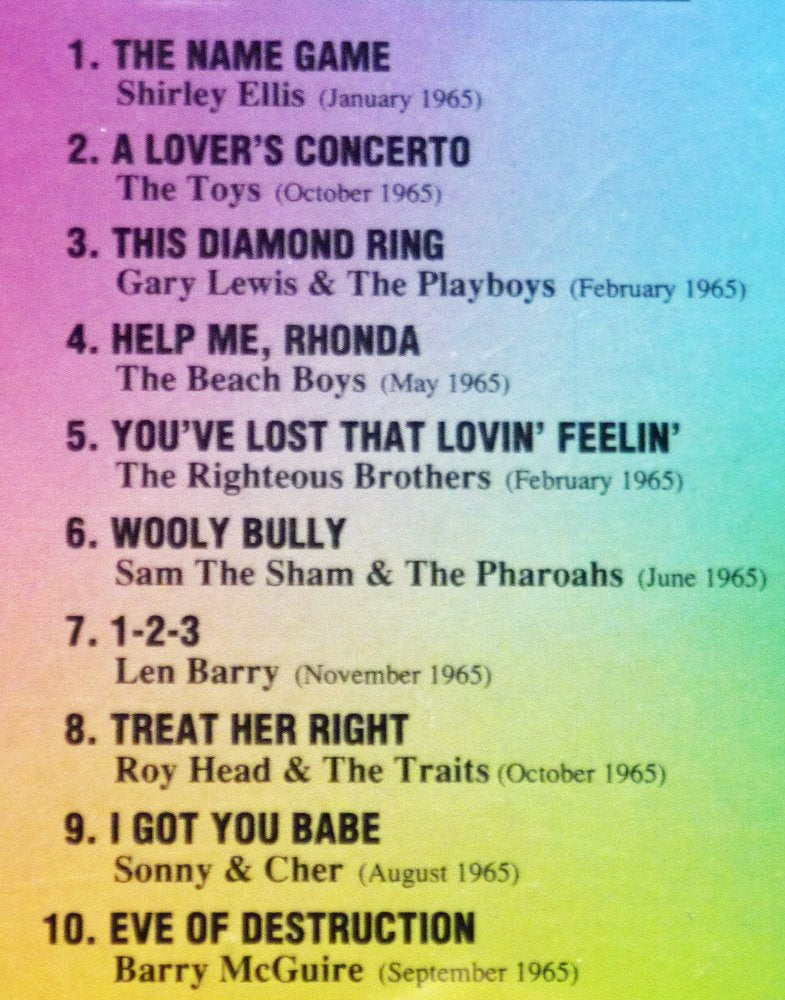 Billboard Top Rock 'n' Roll Hits - 1965 used book depot