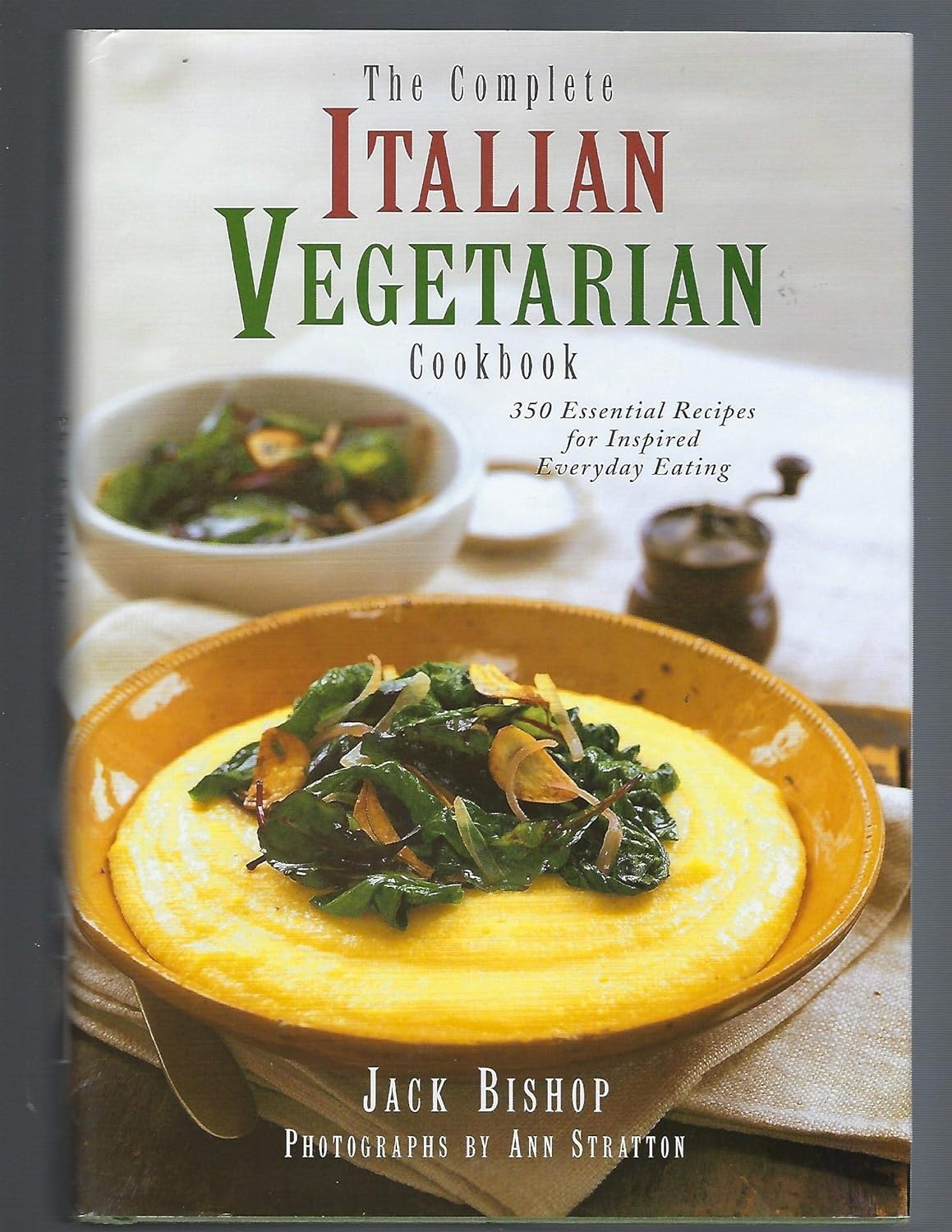 The Complete Italian Vegetarian Cookbook: 350 Essential Recipes for Inspired Everyday Eating used book depot