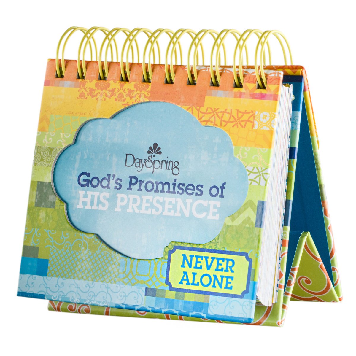 DaySpring Heartlifter Perpetual Flip Calendar w Tear Out Inspiration, Never Alone used book depot