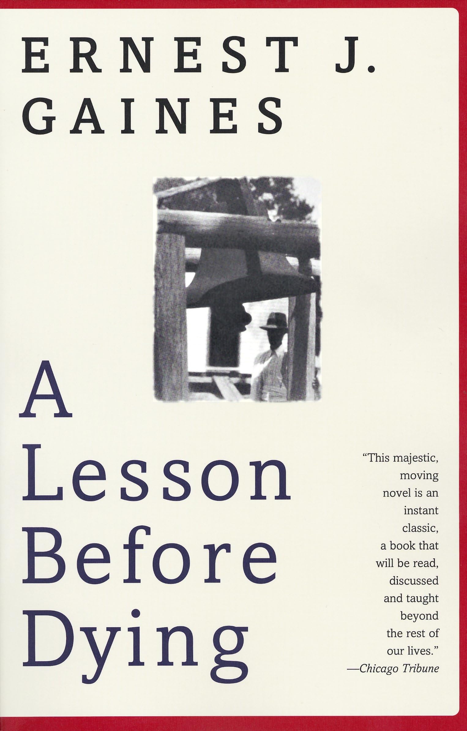 A Lesson Before Dying (Oprah's Book Club) used book depot