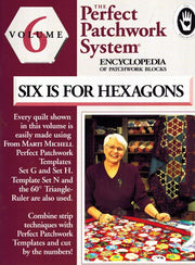 Six Is for Hexagon Encyclopedia of Patchwork Blocks Volume 6 used book depot