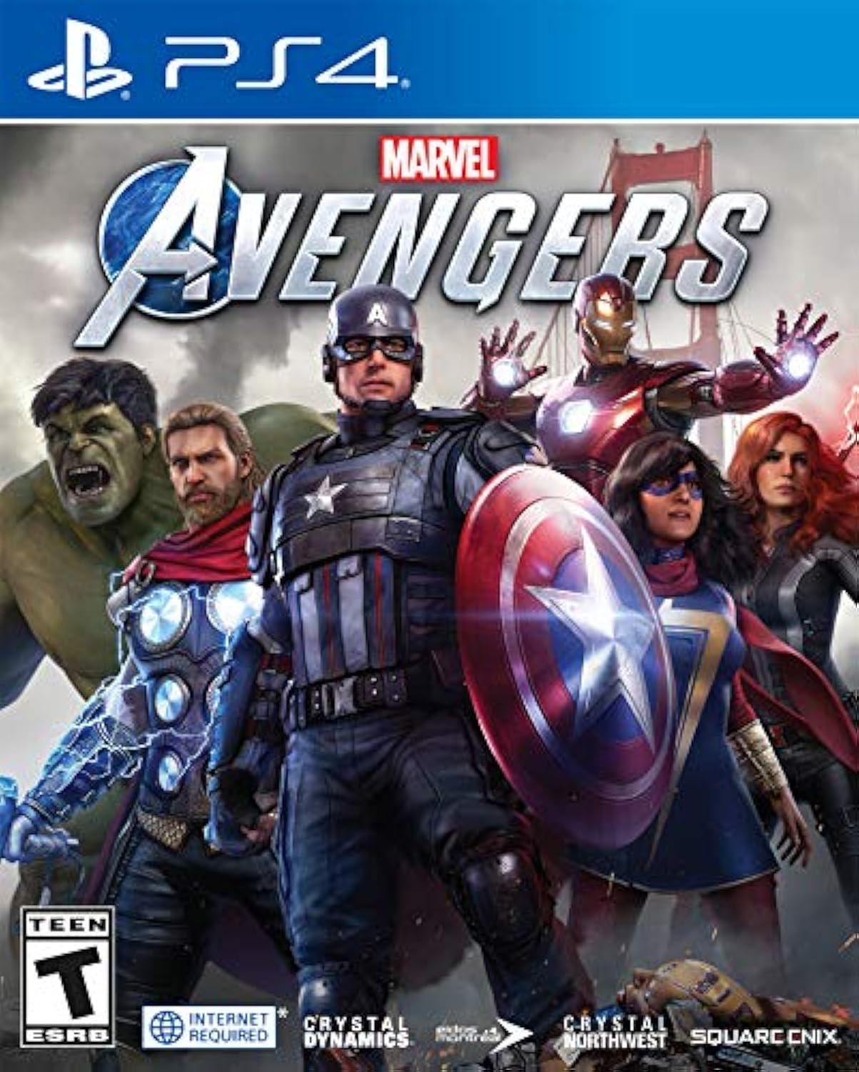Marvel's Avengers for PlayStation 4 with Free Upgrade to the Digital PS5 Version used book depot