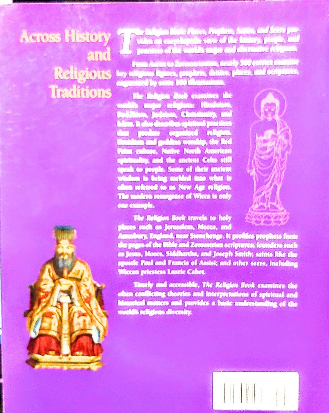 The Religion Book: The Encyclopedia of Places, Prophets, Saints, and Seers used book depot