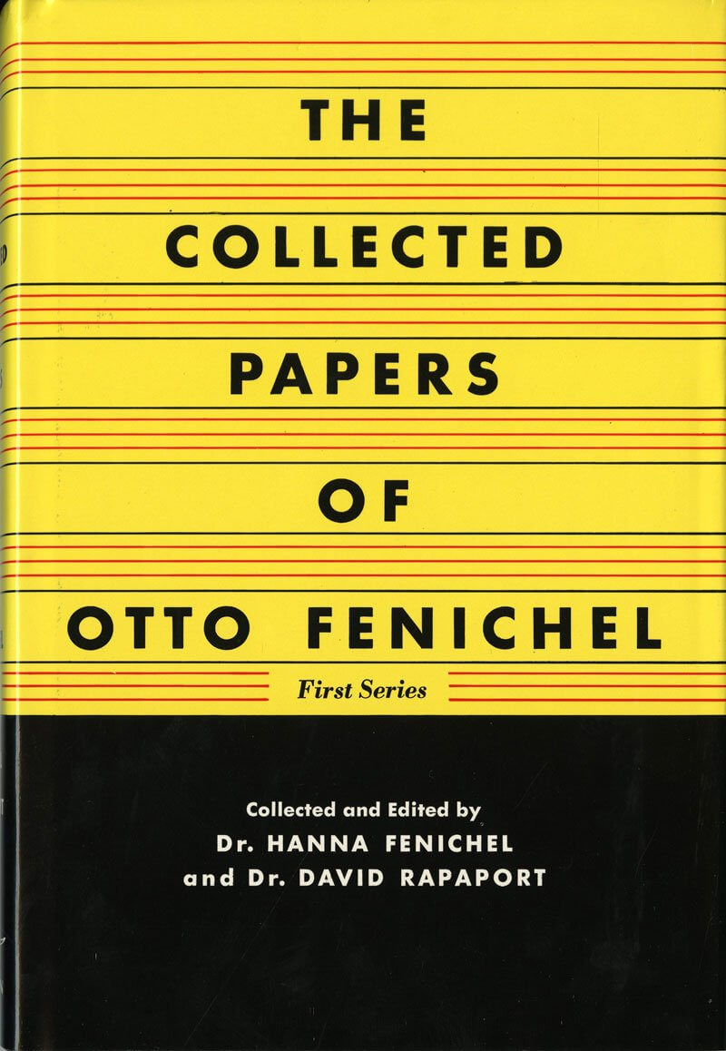 The Collected Papers of Otto Fenichel, First Series used book depot