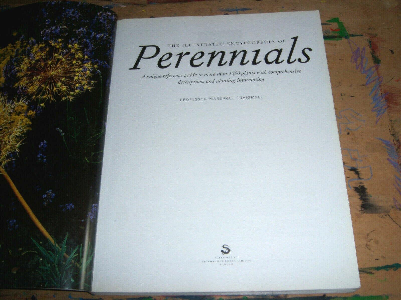 The Illustrated Encyclopedia of Perennials used book depot