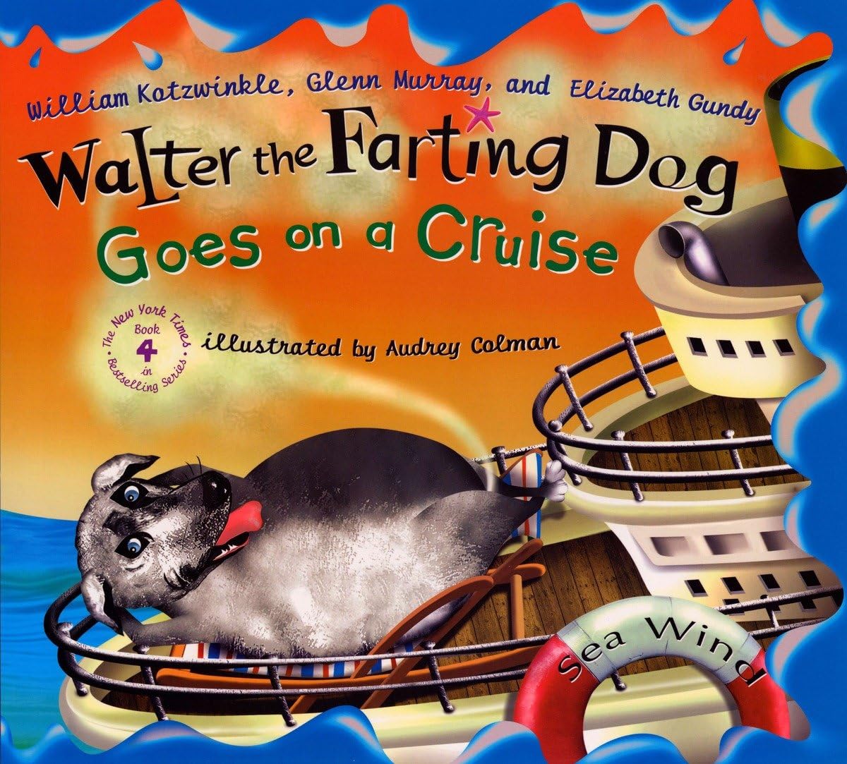 Walter the Farting Dog Goes on a Cruise used book depot