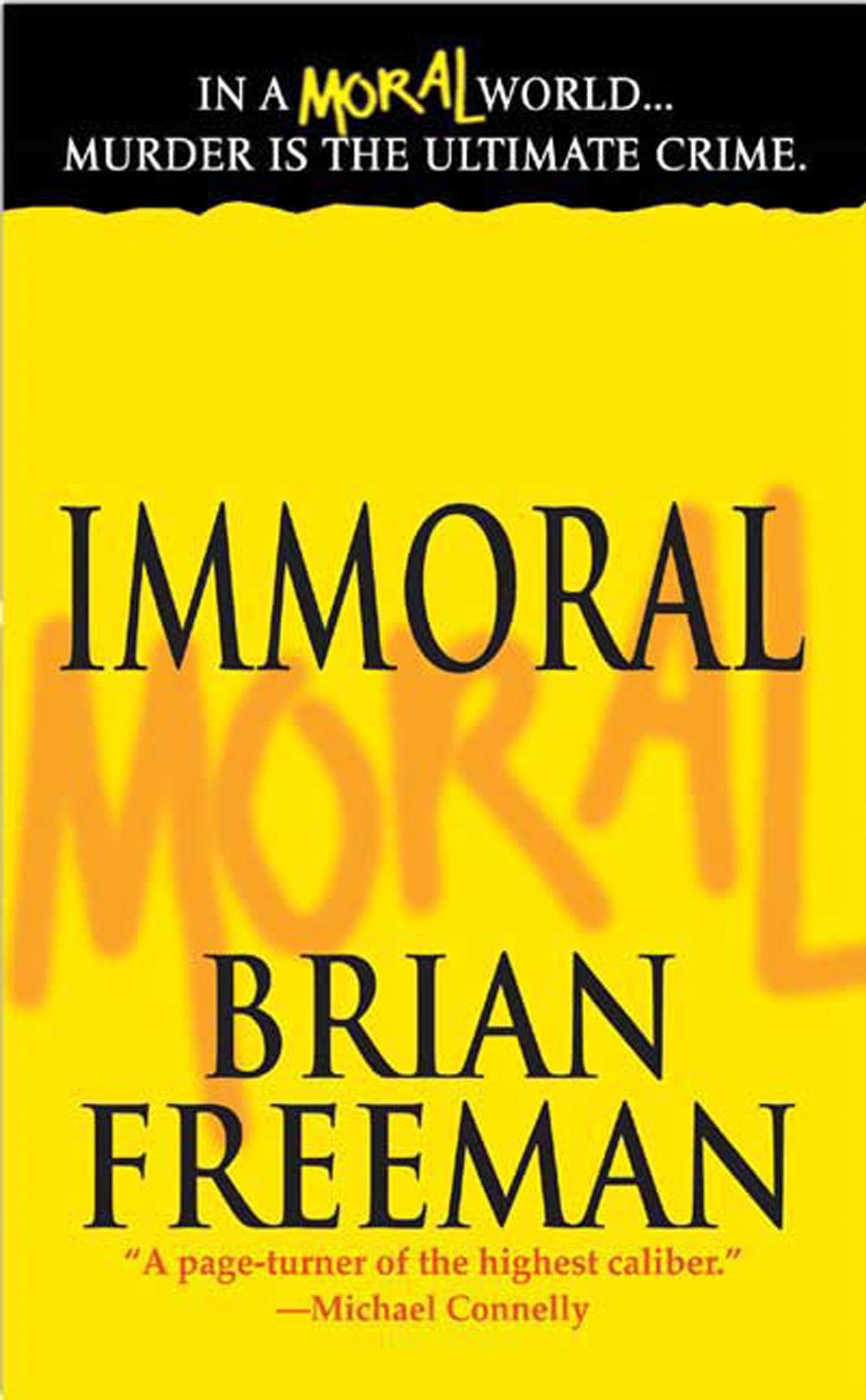 Immoral: A Novel (Jonathan Stride, 1) used book depot