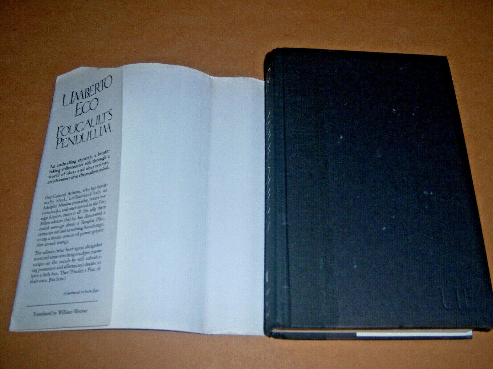 Foucault's Pendulum used book depot