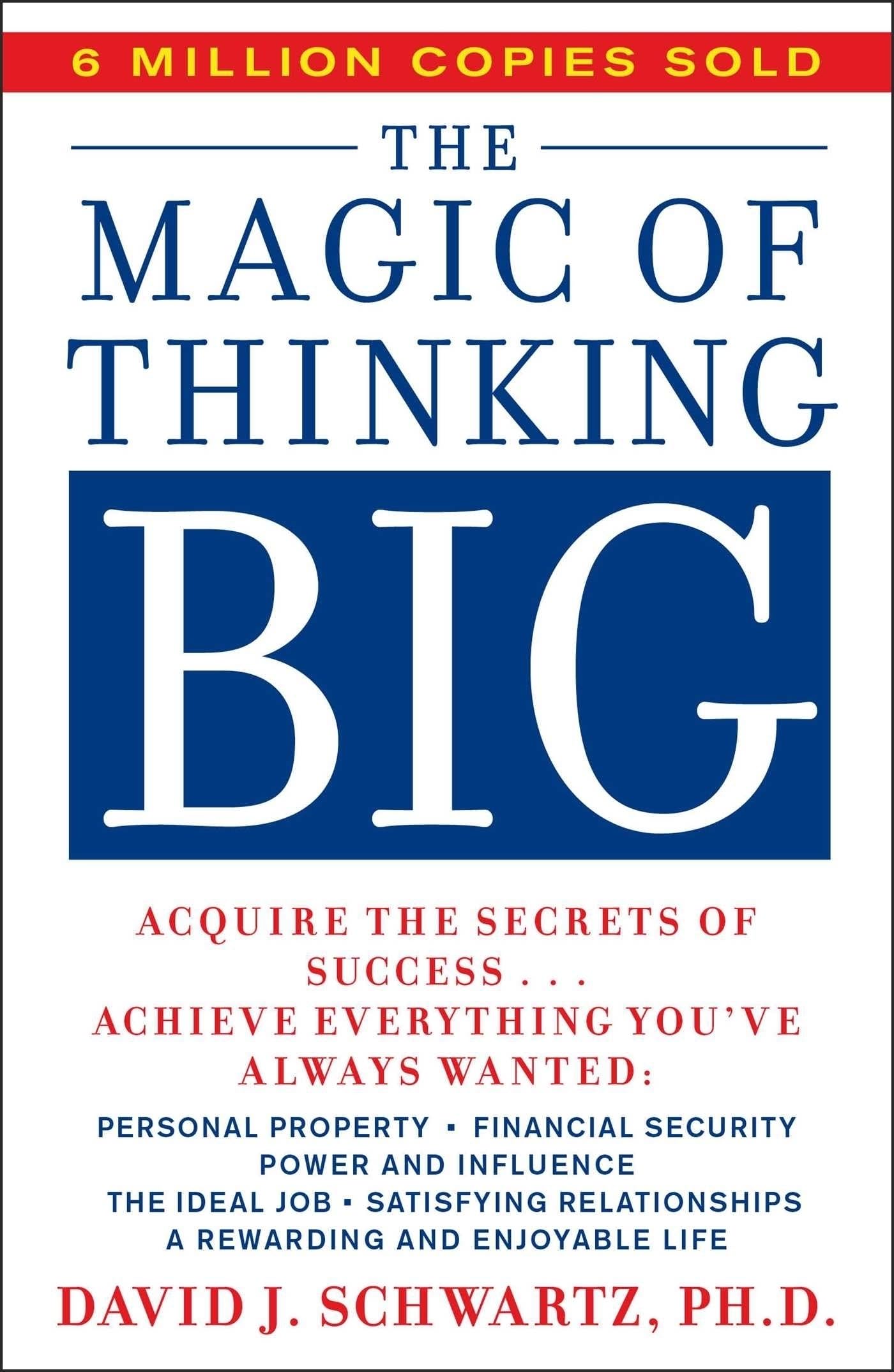 The Magic of Thinking Big used book depot