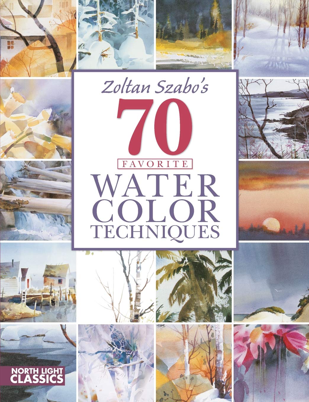 Zoltan Szabo's 70 Favorite Watercolor Techniques used book depot
