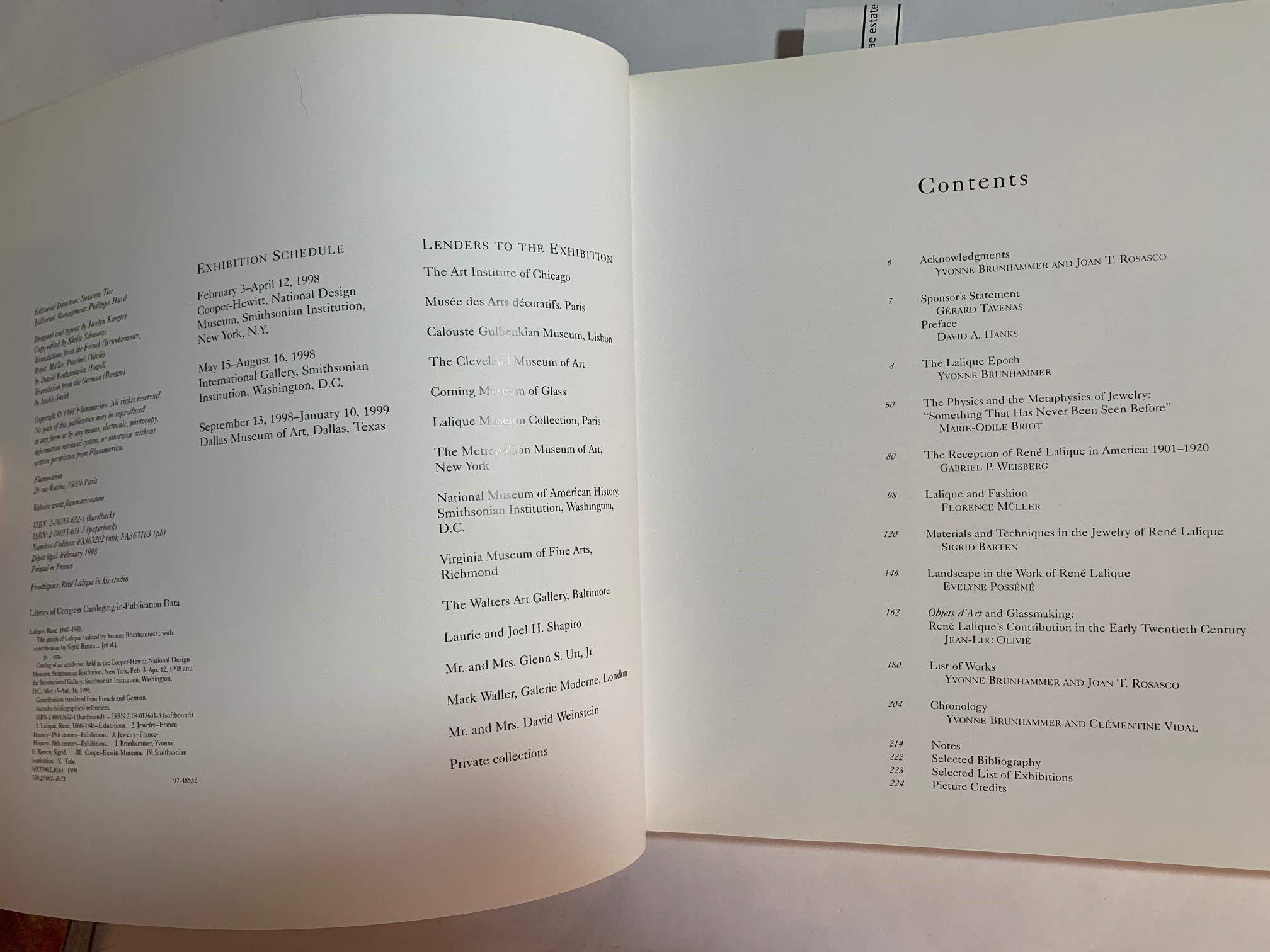 The Jewels of Lalique used book depot