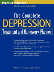 The Complete Depression Treatment and Homework Planner used book depot