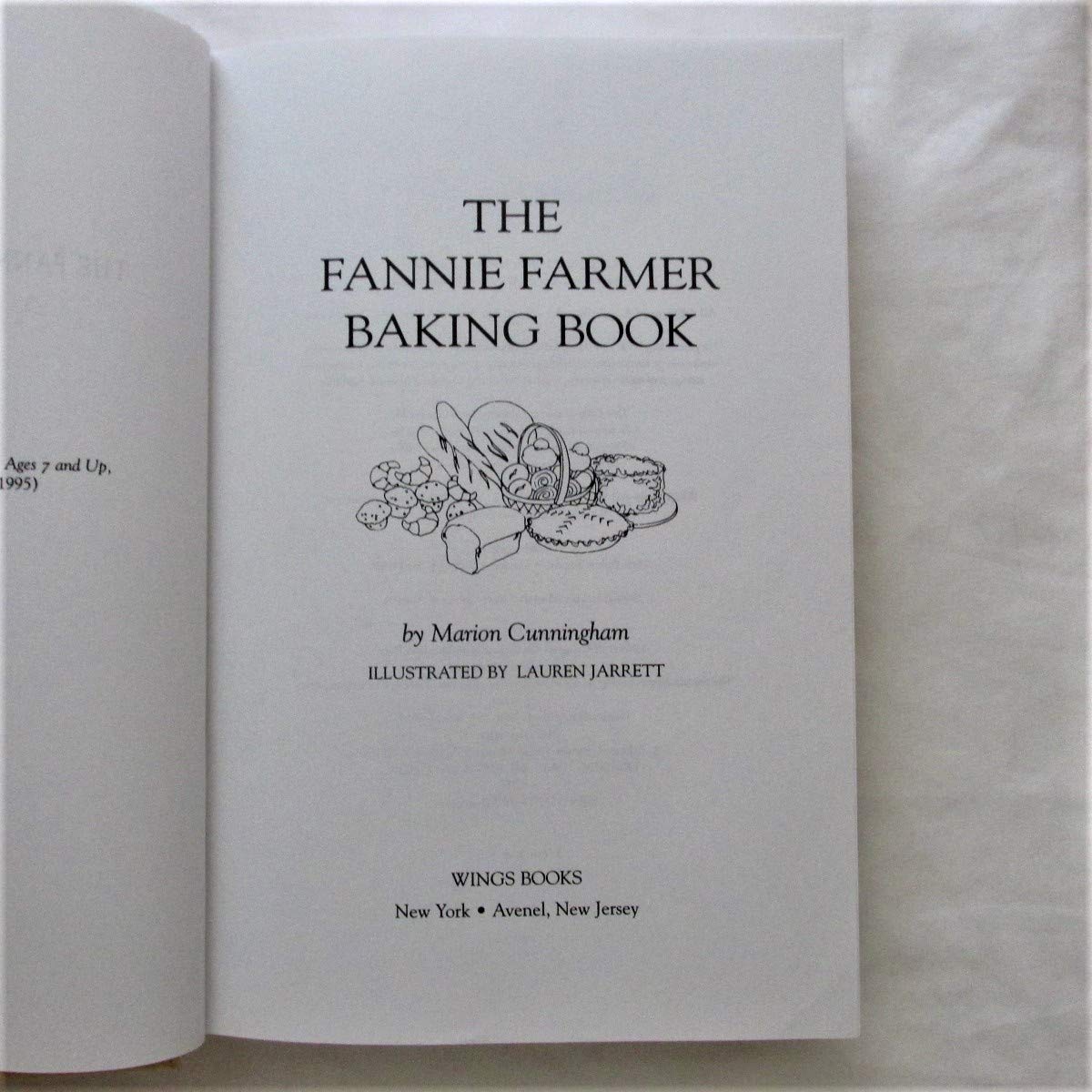 The Fannie Farmer Baking Book used book depot