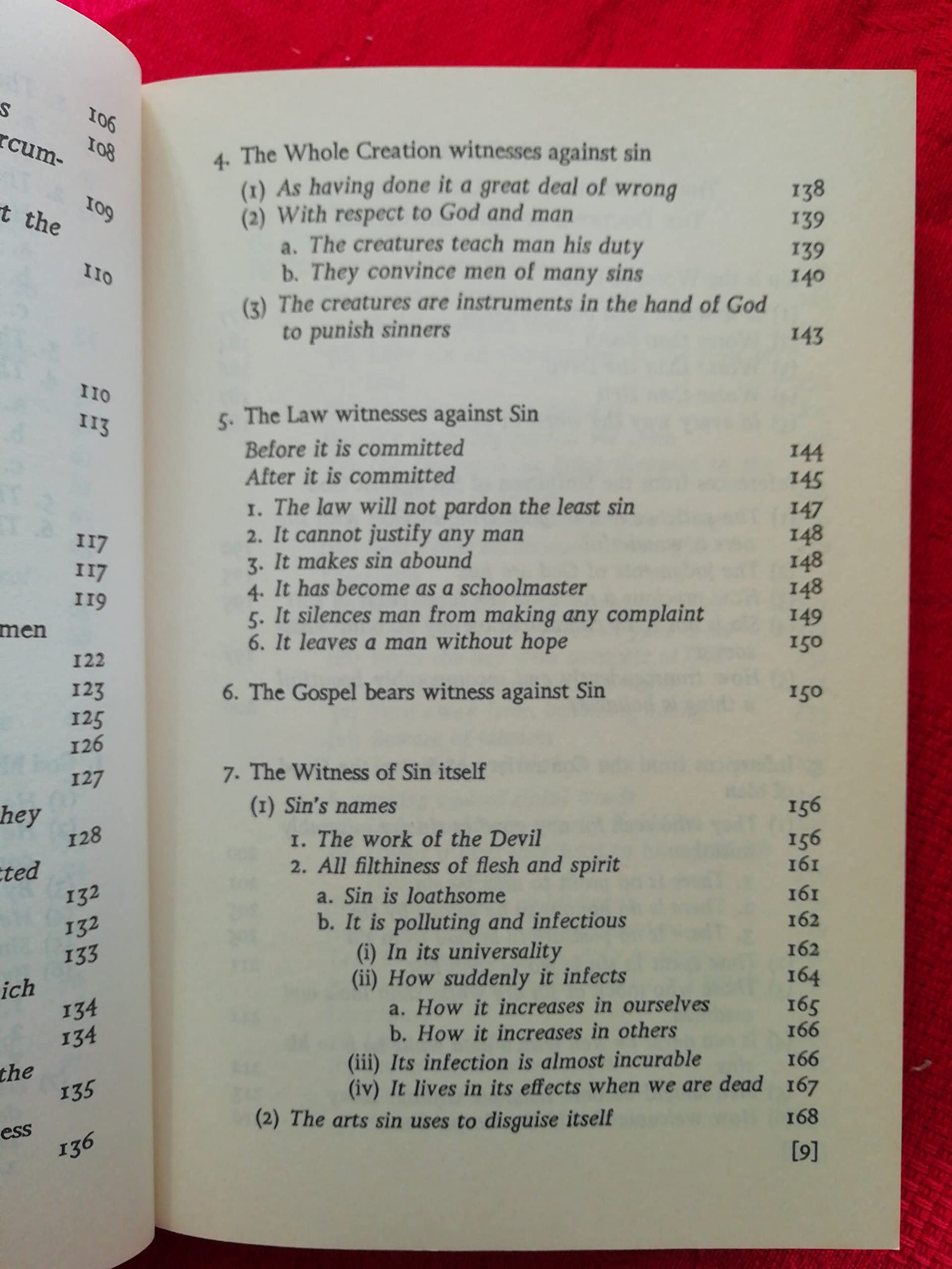 The Sinfulness of Sin used book depot