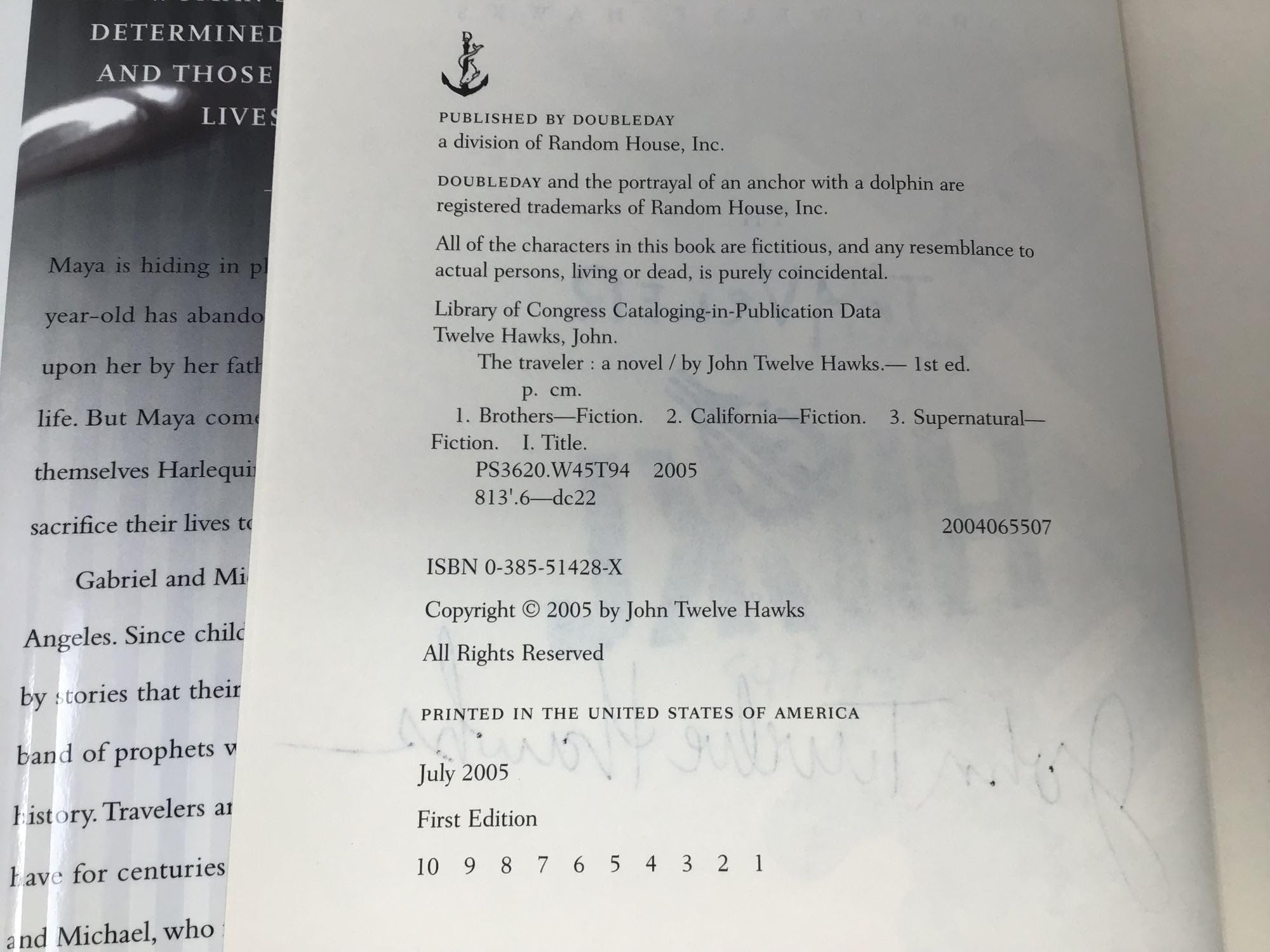 The Traveler (Fourth Realm Trilogy, Book 1)