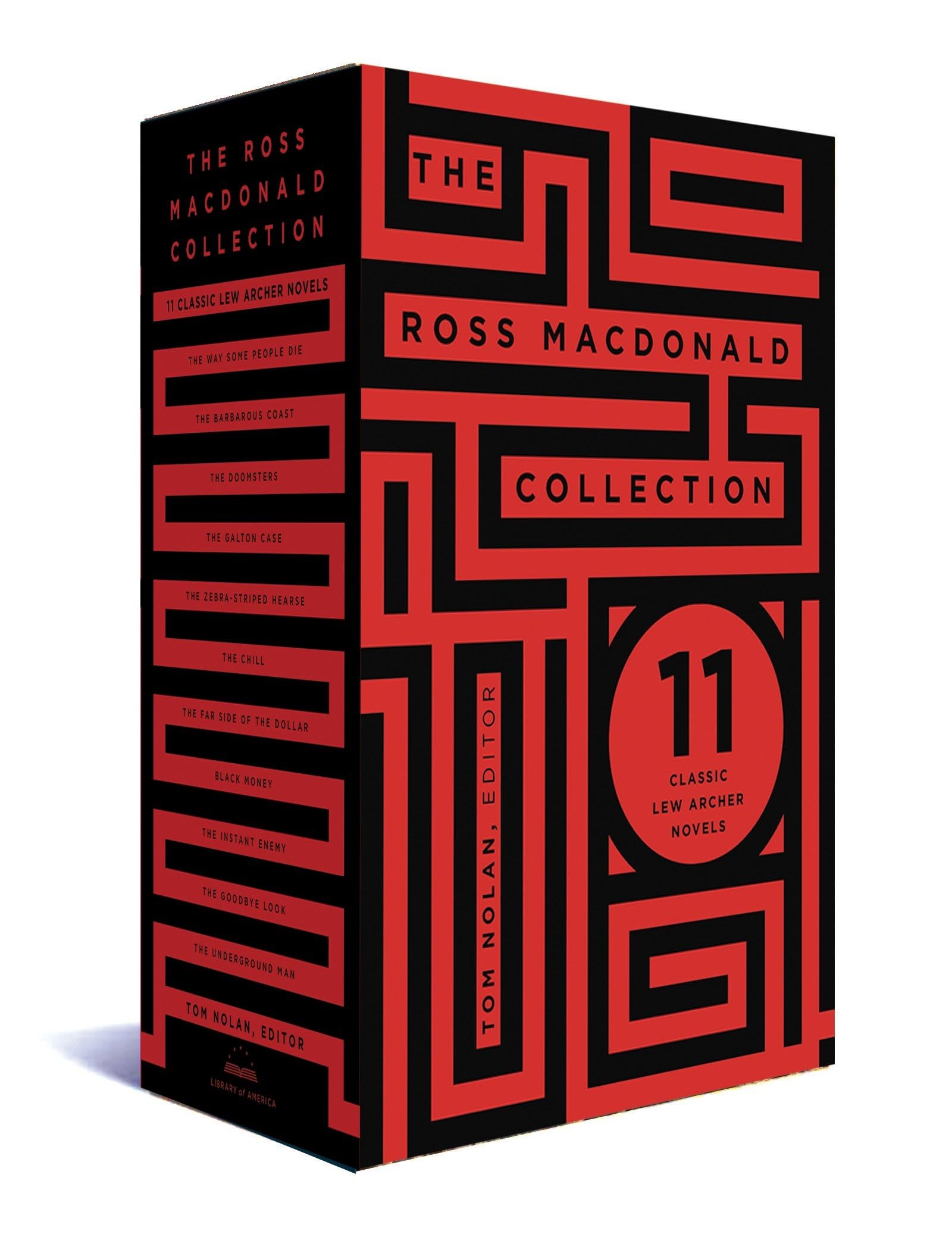 The Ross Macdonald Collection: 11 Classic Lew Archer Novels: A Library of America Boxed Set (Lew Archer: The Library of America, 264-279-295) used book depot