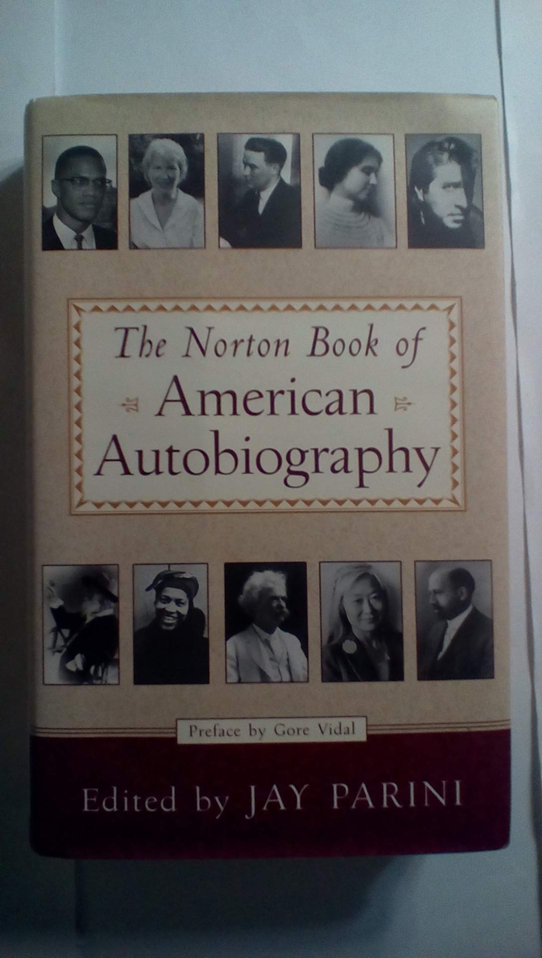 The Norton Book of American Autobiography used book depot