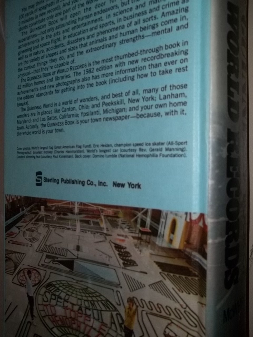 Guinness Book of World Records 1982 used book depot