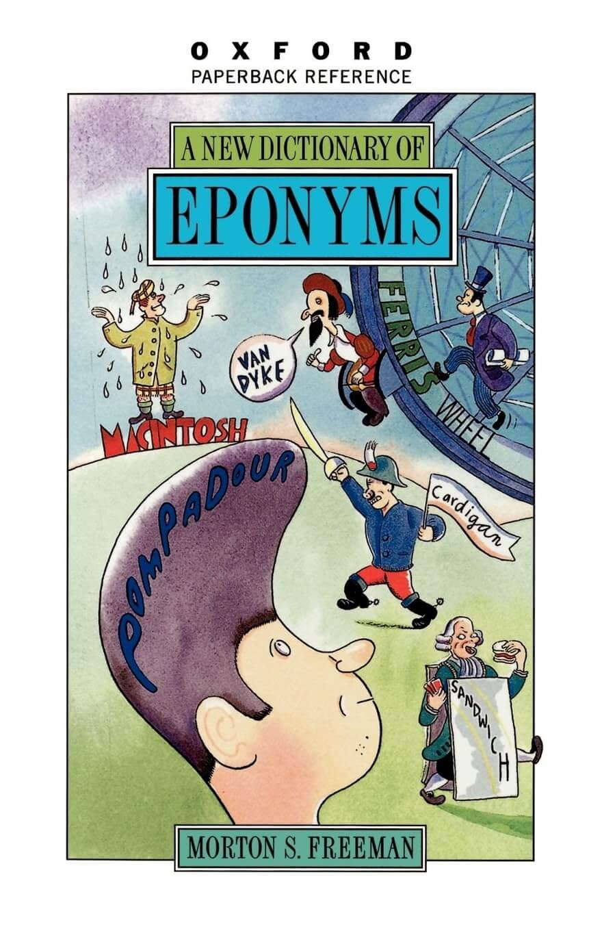 A New Dictionary of Eponyms used book depot
