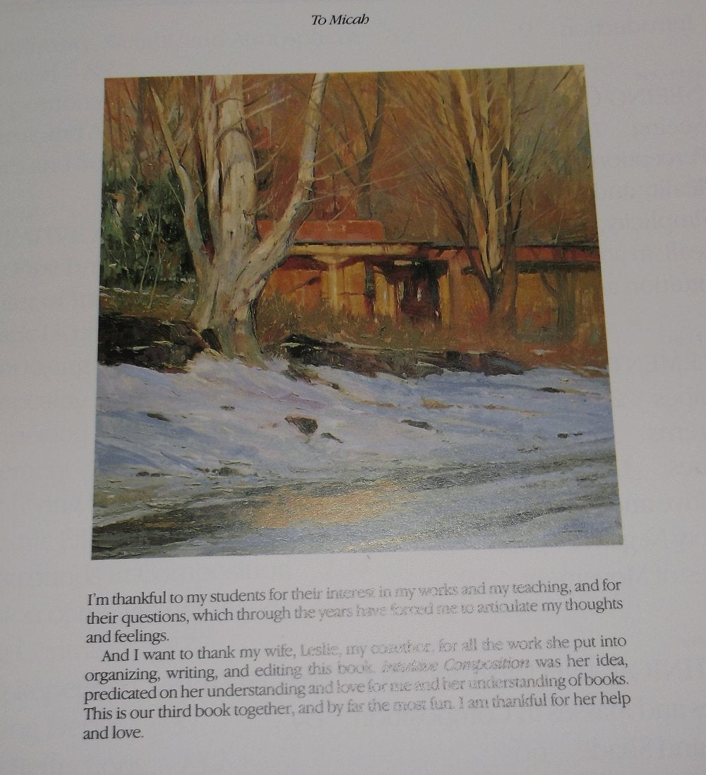 Intuitive Composition: A Right-Brain Approach to Achieving Simplicity, Harmony, and Balance in Your Paintings used book depot