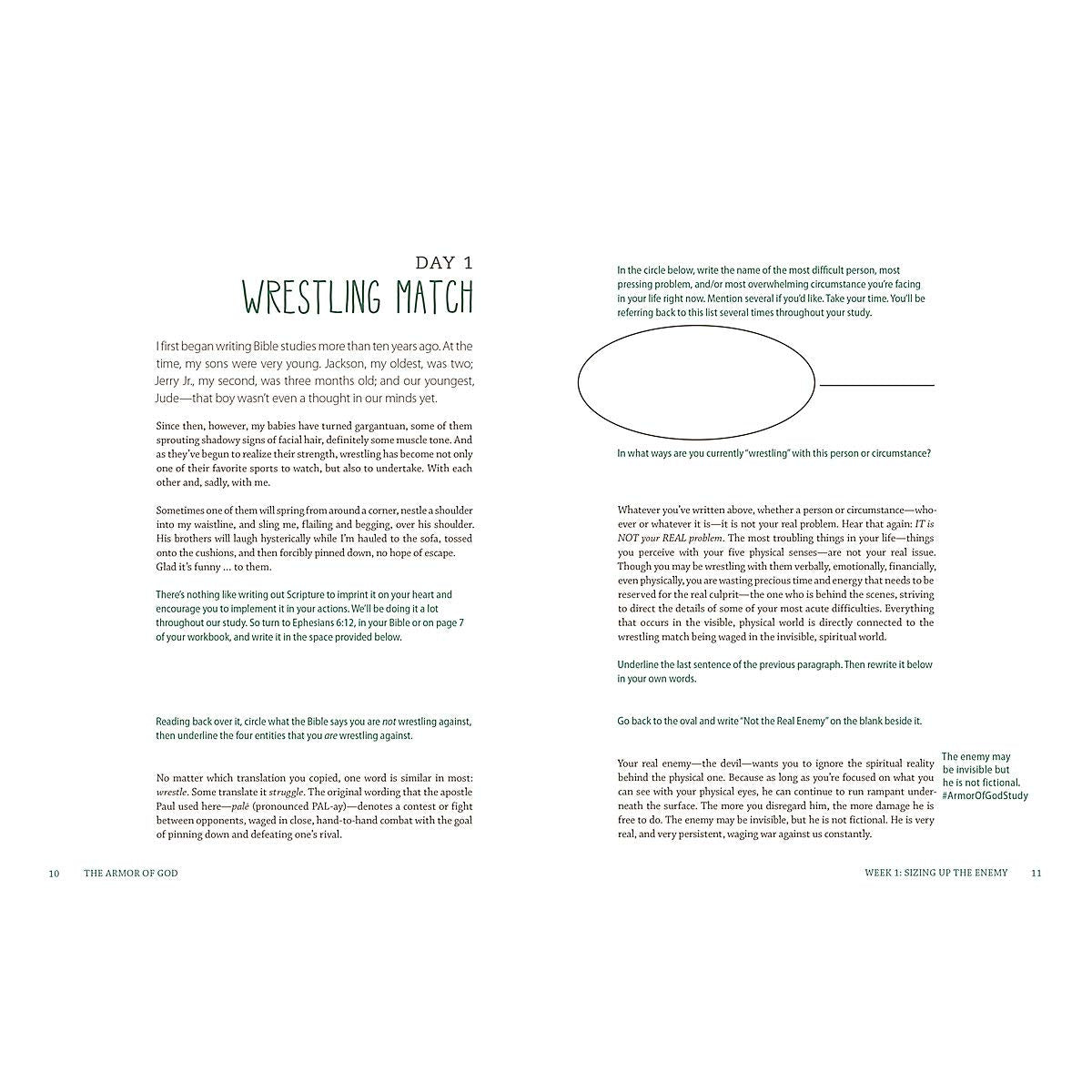 The Armor of God - Bible Study Book used book depot