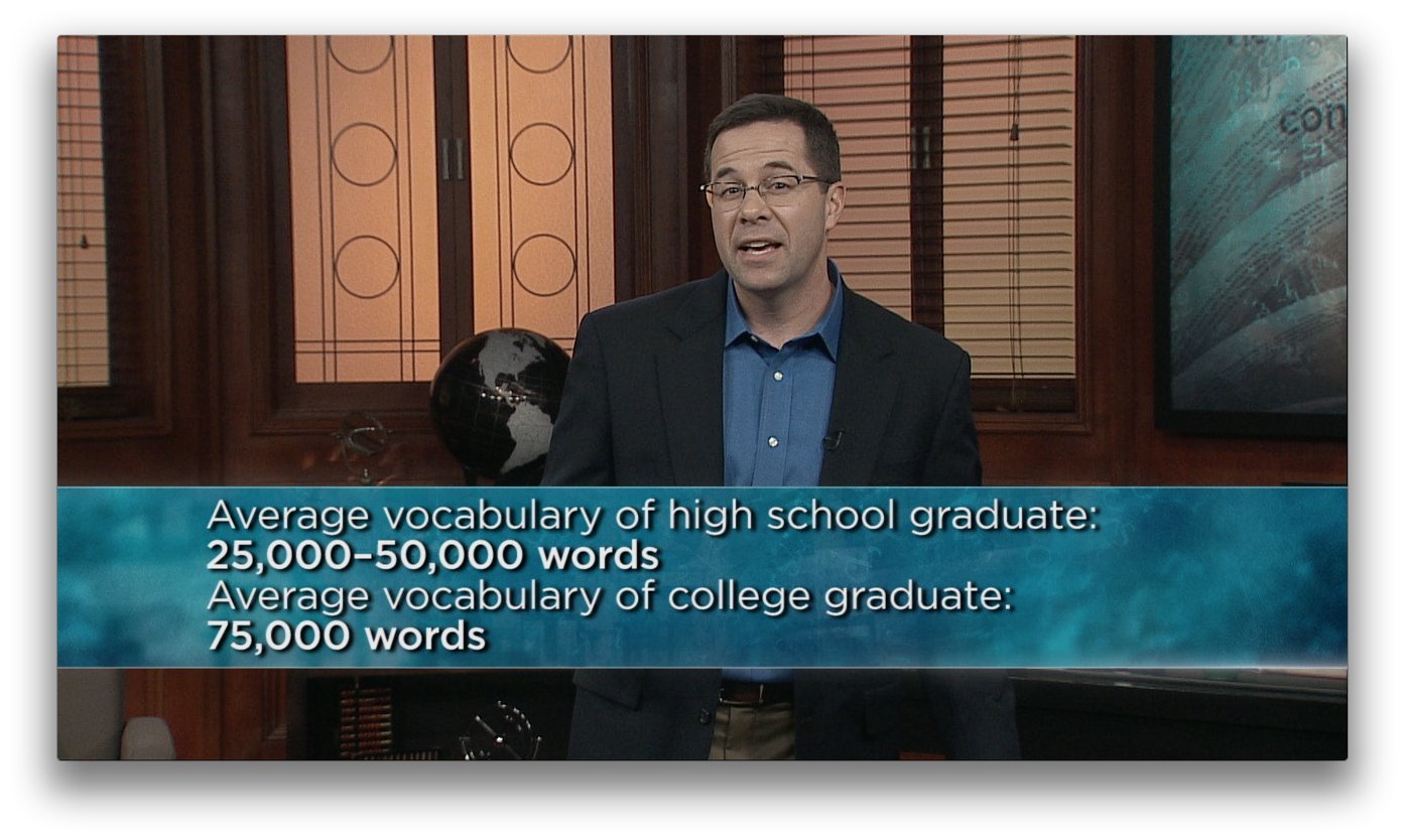 The Great Courses: Building a Better Vocabulary used book depot