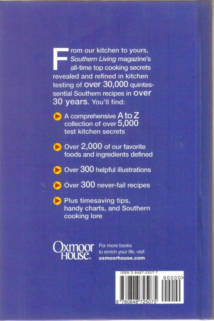 Secrets from the Southern Living Test Kitchens used book depot