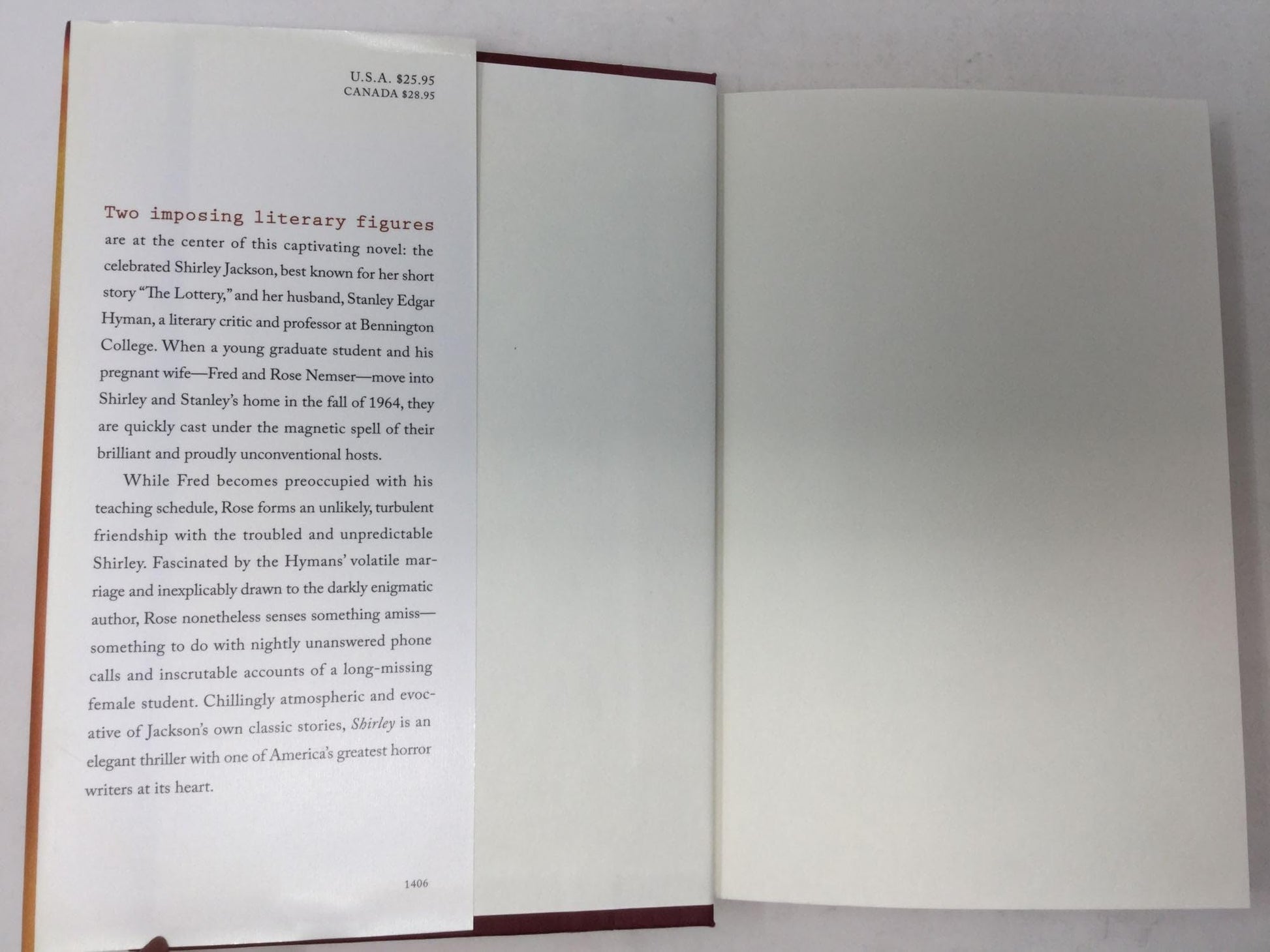 Shirley: A Novel used book depot